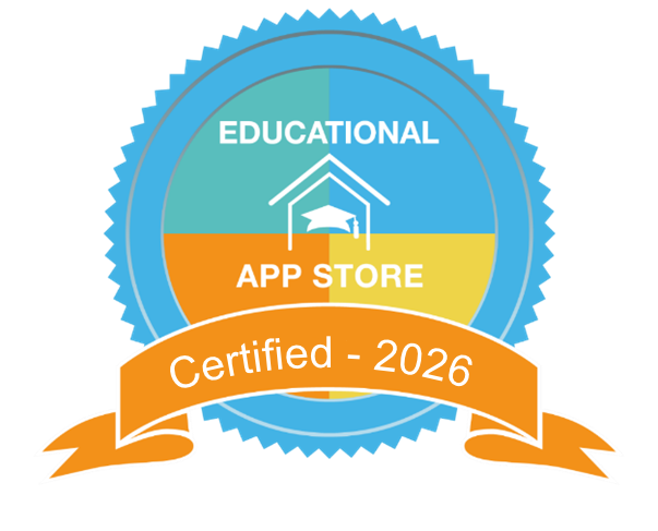 Certifié 5 étoiles par l'Educational App Store